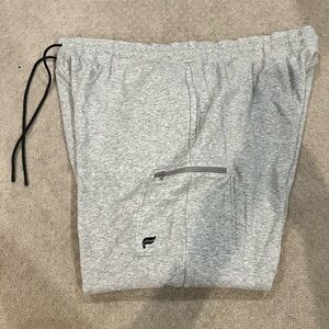 Fabletics Gray Joggers with Zipper Pockets